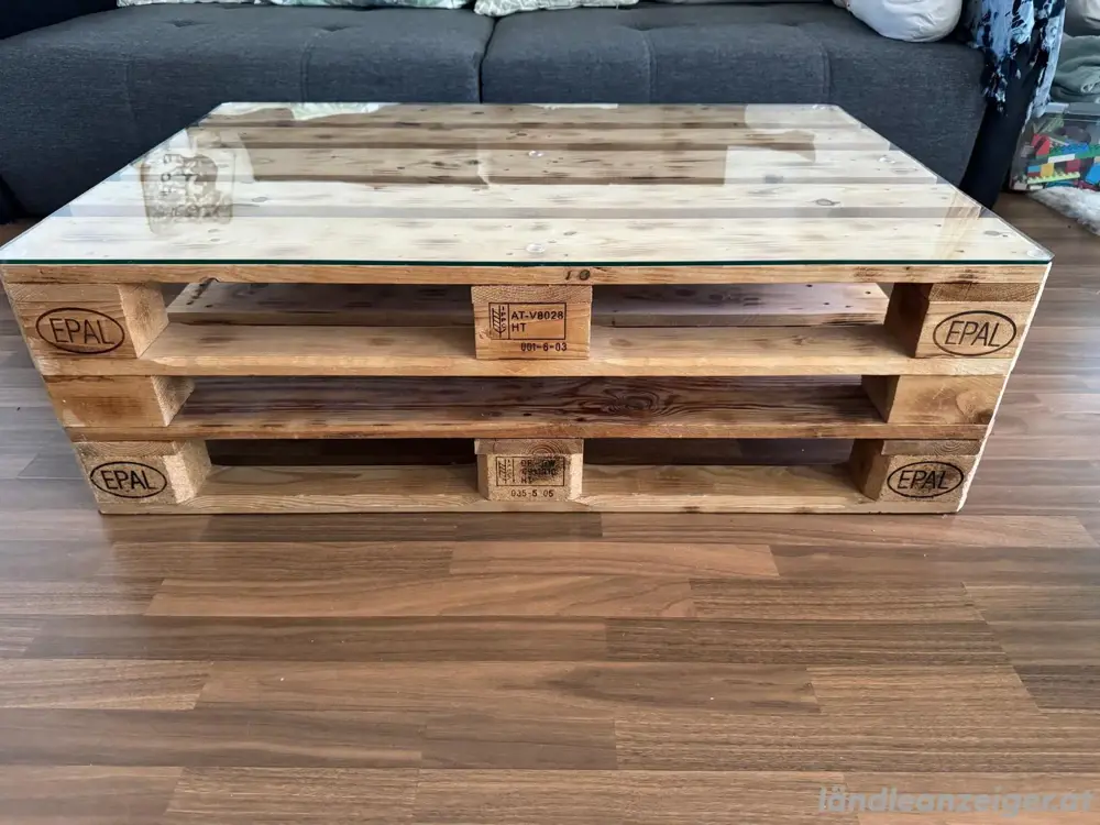 Paletten Couchtisch 