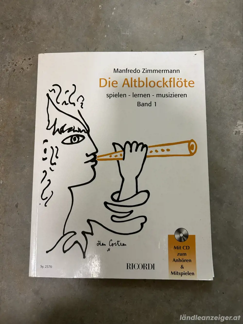 Übungsheft Altblockflöte zu verschenken Übungsheft Altblockflöte zu verschenken