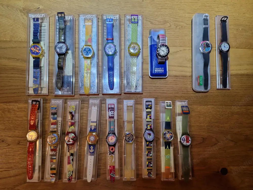 Swatch Uhrensammlung Swatch Uhrensammlung