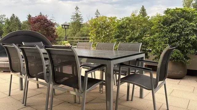 Gartenset Tisch 200x100 inklusive 8 Stühle Gartenset Tisch 200x100 inklusive 8 Stühle