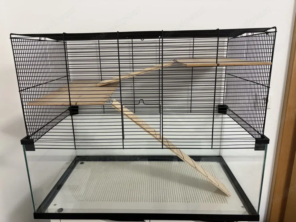Kleintier Käfig mit Zubehör Kleintier Käfig mit Zubehör