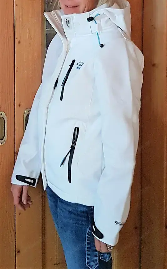 Weisse Jacke zu verkaufen - neu 