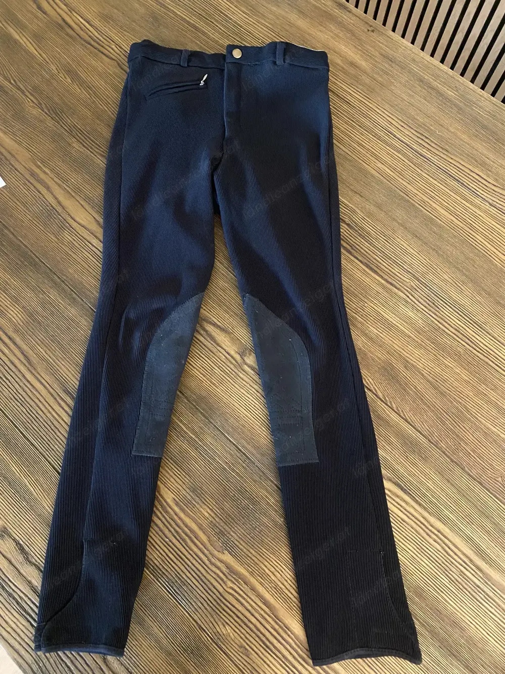 Reithose Mädchen schwarz Gr 152