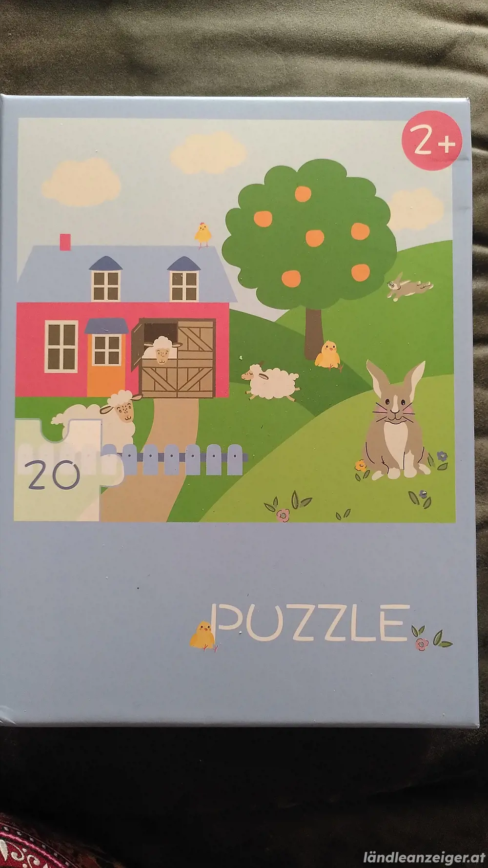 Bauernhof-Puzzle für Kleinkinder zu verschenken 