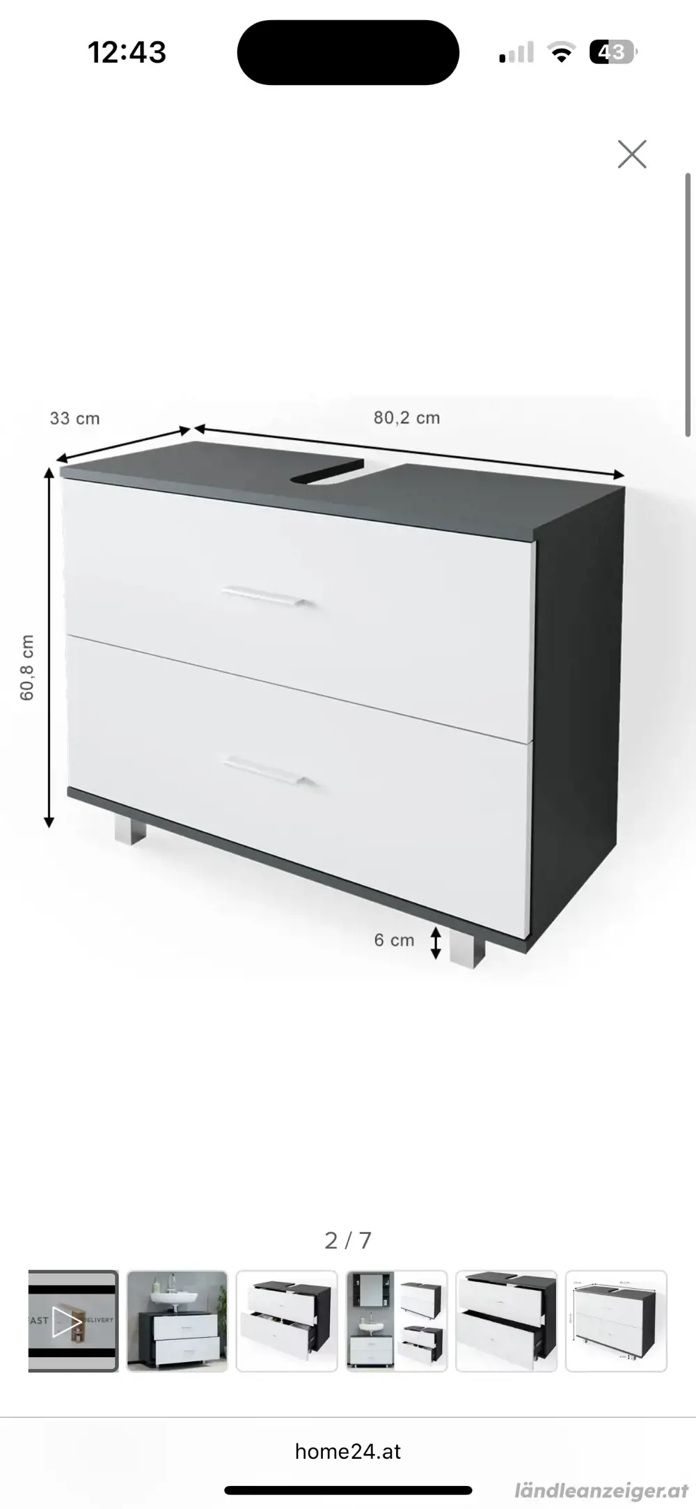 Waschbeckenunterschrank Kästchen Waschbeckenunterschrank Kästchen