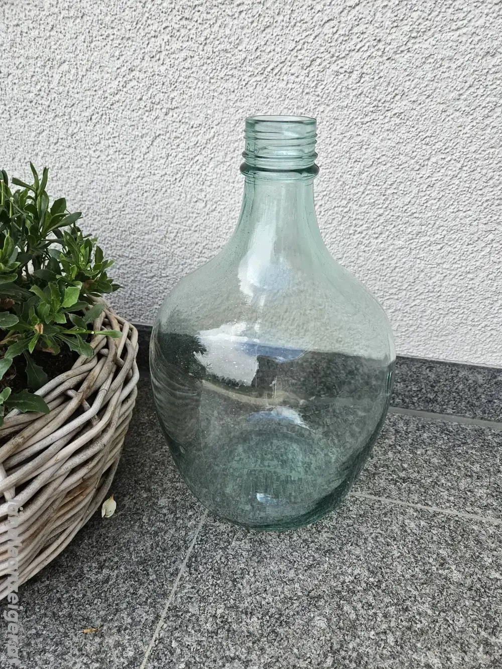 Vase - Glasballon Vase - Glasballon