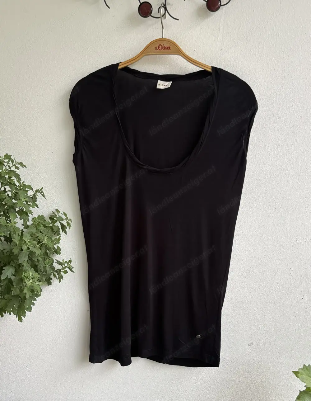 Schwarzes Long Shirt von Diesel 