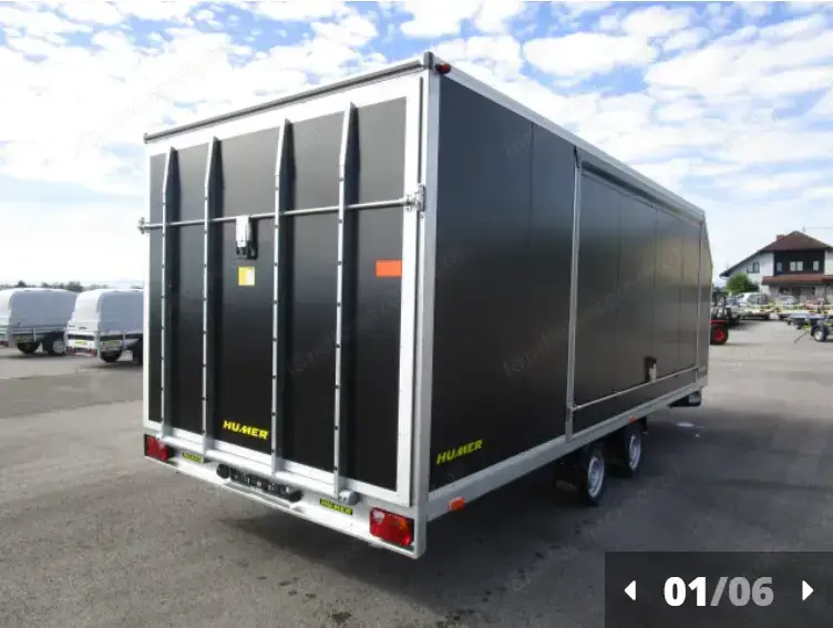 Humer Anhänger Autotransporter  Formel 3