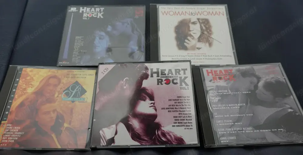CD s Heart and Rock, HITS, HITS, HITS ( insges. 8 Stk ) 15 EUR 