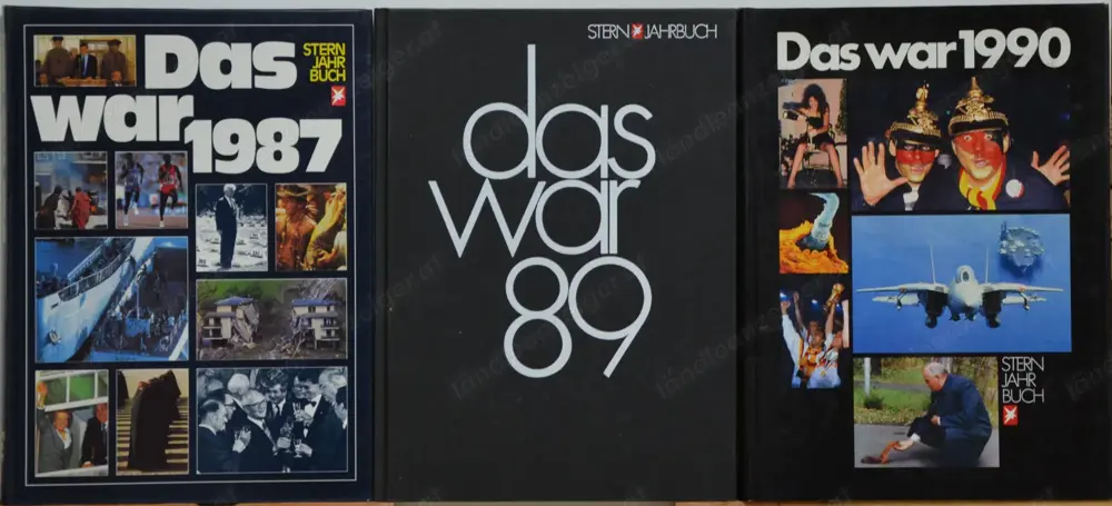 Versch. STERN - Jahrbücher - Ideales Geburtstaggeschenk