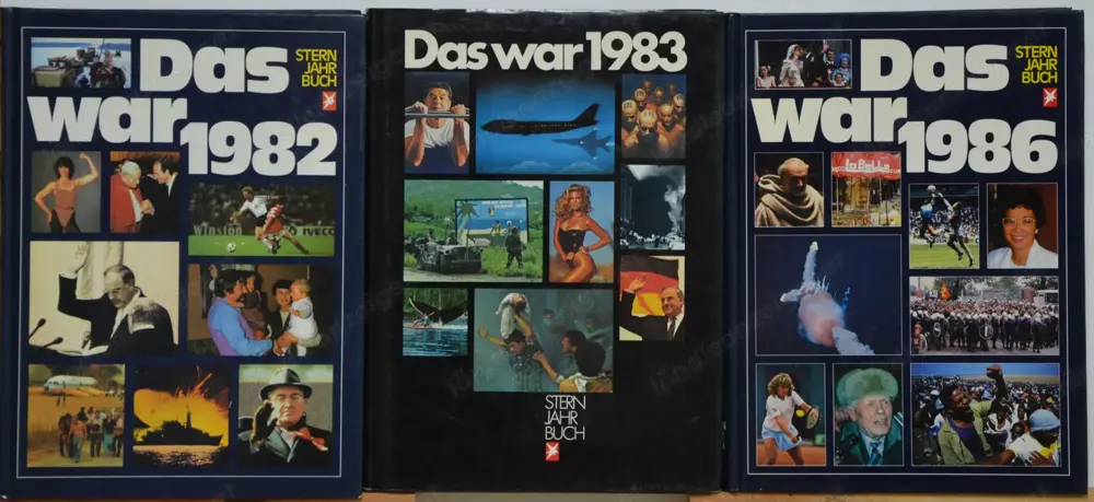 Versch. STERN - Jahrbücher - Ideales Geburtstaggeschenk