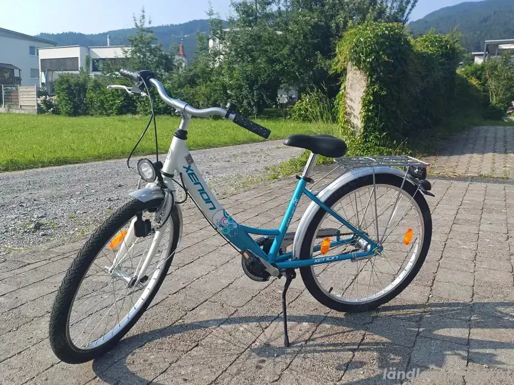 Kinderfahrrad mit 3 Gängen und Vorderradbremse