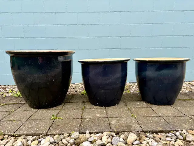 Pflanzgefäß Blumentopf Pflanzkübel, 3er Set