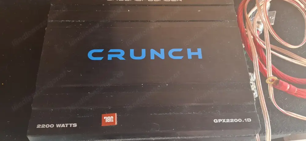 Crunch 2200 Verstärker incl Subwoofer rockford fosquate