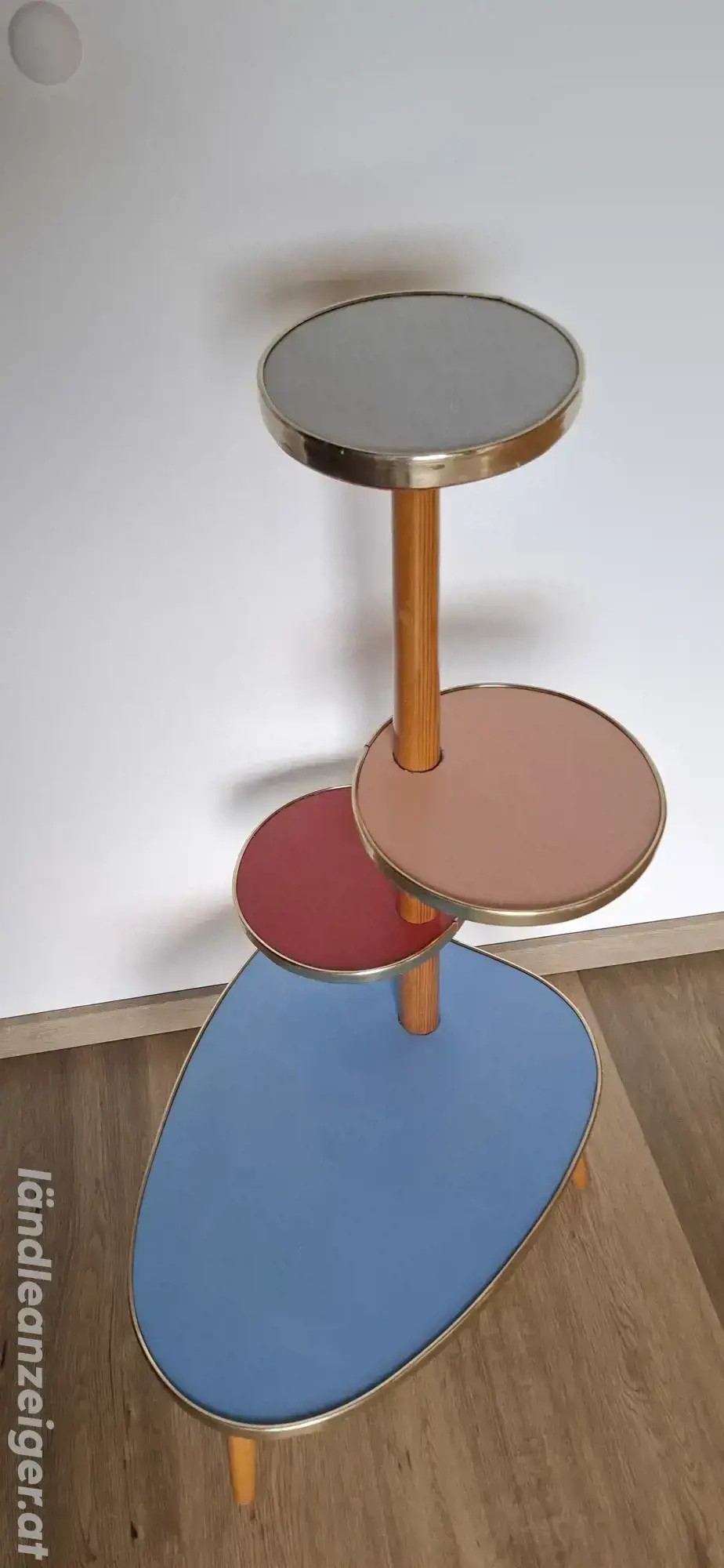 Vintage Blumen Etagere 