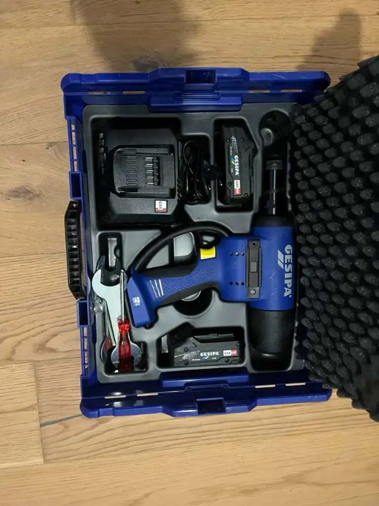 Akku-Blindnietgerät GESIPA FireBird Pro Gold Edition - Set inkl. Zubehör