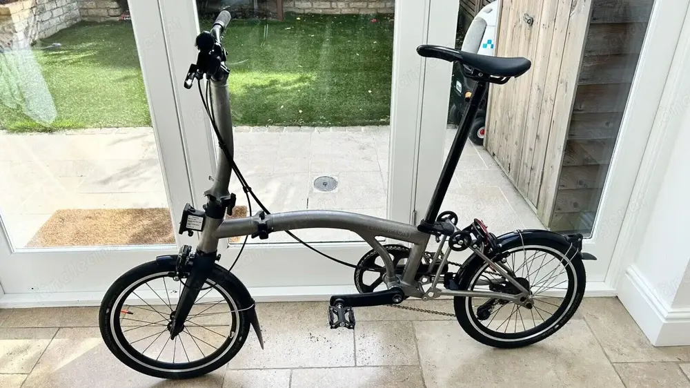 Brompton T Line Urban Mid Titanium 4 Gang Ultraleicht