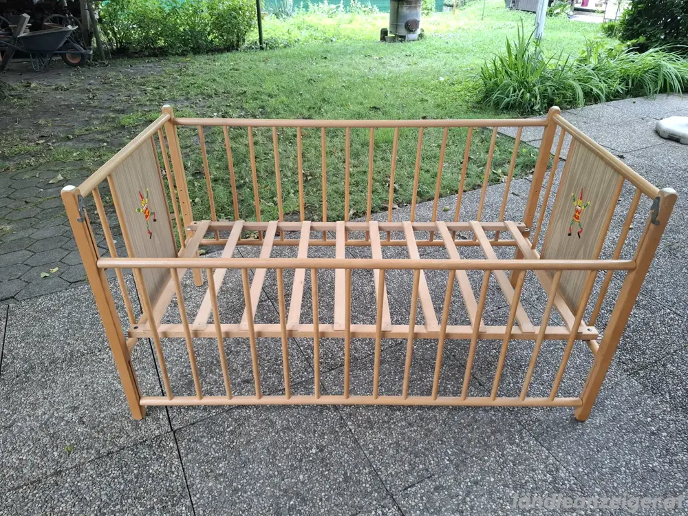 Gitterbett, höhenverstellbar, 140 x 70 Gitterbett, höhenverstellbar, 140 x 70