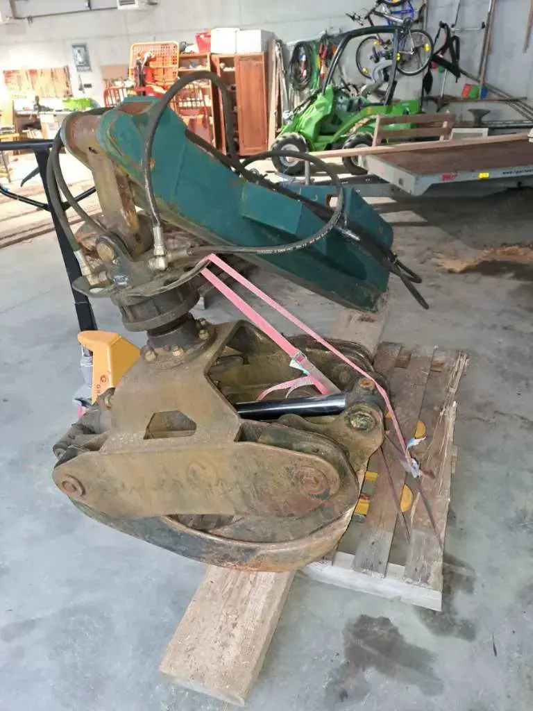 Holzzange für Bagger, Rückezange