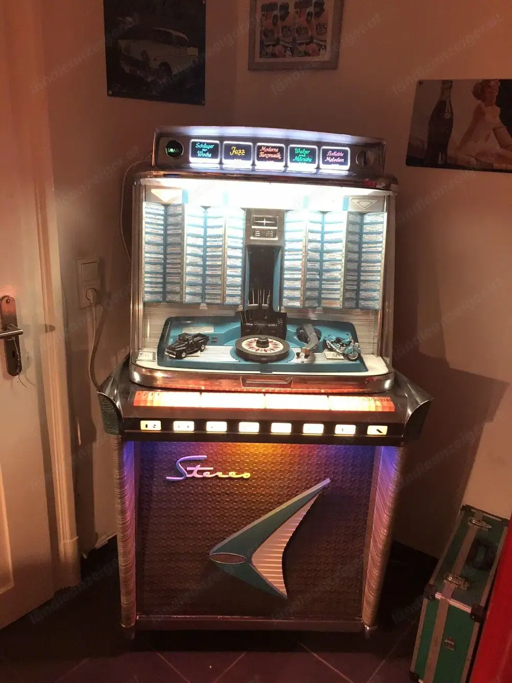 Musikbox Jukebox Rock Ola Tempo 2-200 BJ 1960