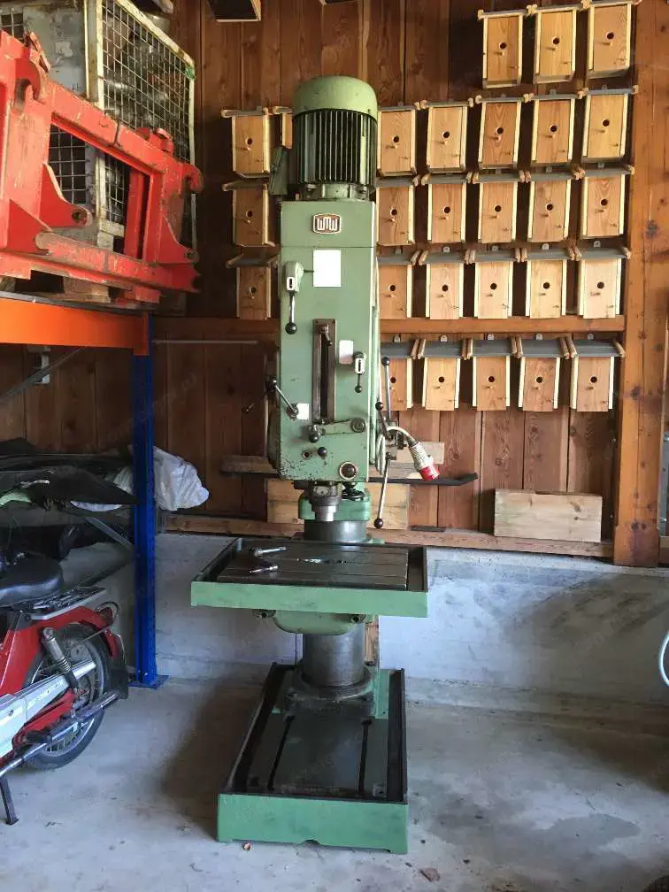 Säulenbohrmaschine (MK5) Getriebebohrmaschine Bohrwerk Bohrmaschine
