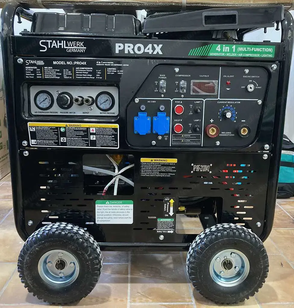 STAHLWERK Germany PRO4X 5 in 1 Multitasker generator
