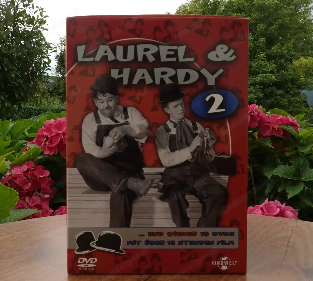 Laurel & Hardy (Dick & Doof) Box 2, 10 DVD s 