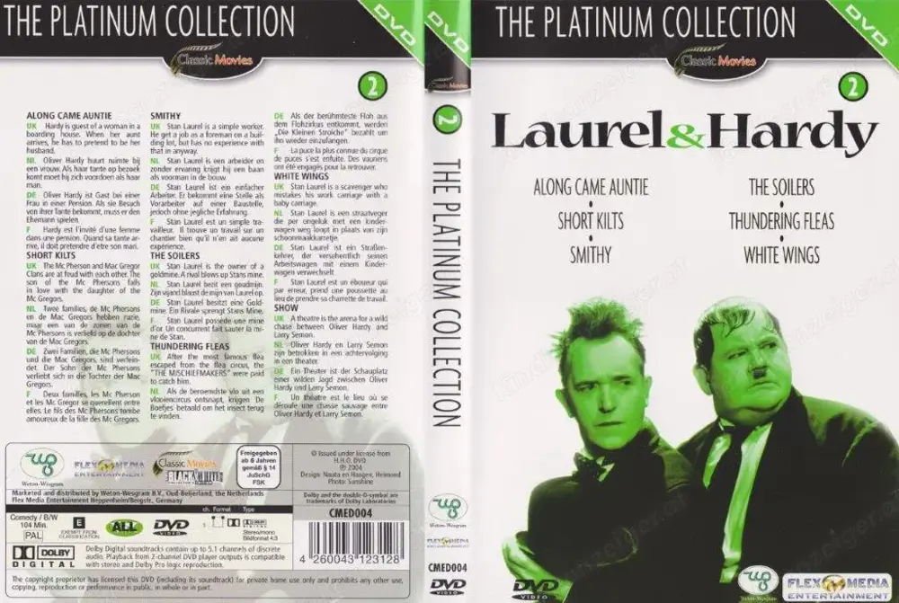 Laurel & Hardy Platinium Collection 1 & 2