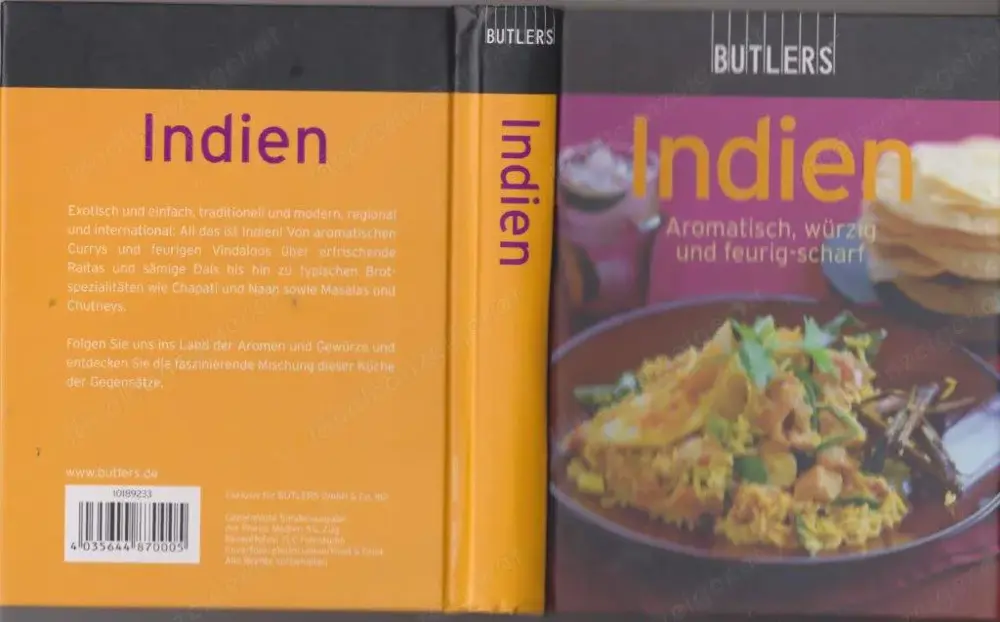 INDIEN - Aromatisch, würzig und feurig-scharf, Buch