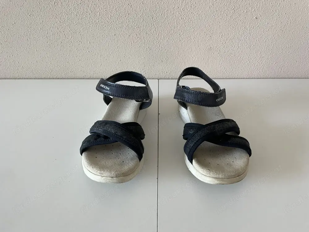 GEOX Sandalen blau Glitzer Größe 31 Mädchen