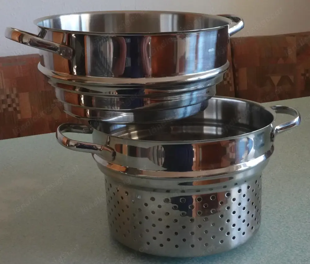 2 Kartoffeldämpfer plus 2 Töpfe, SPEZIAL - ANGEBOT