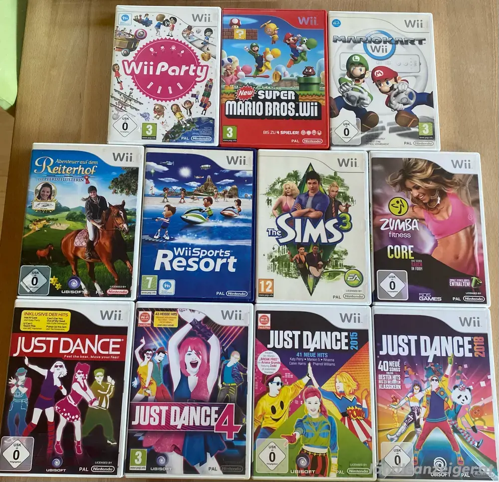 Wii Spiele + Zubehör