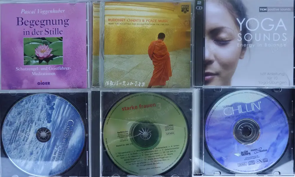 Esoterik, Beruhigung, Fun, Yoga, 14 Stk. CDs