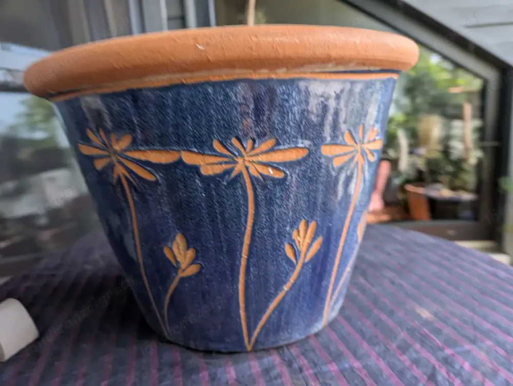 Terracotta-Pflanzentopf