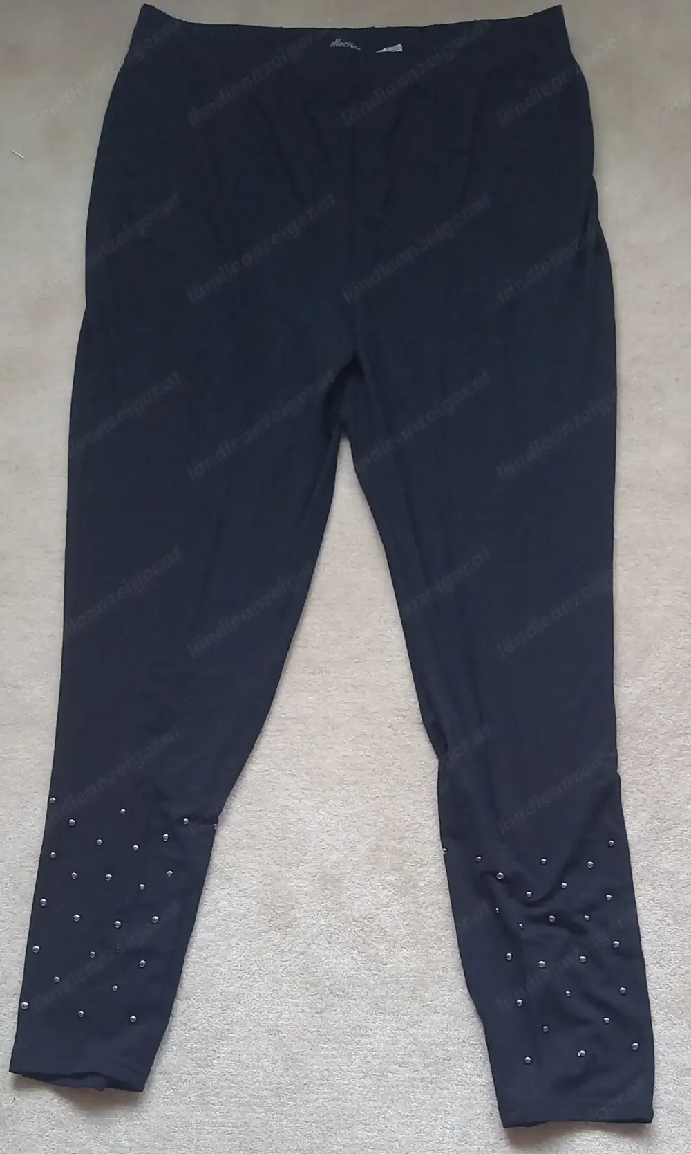 Leggins mit silbernen Teilen am Fussende Gr 44