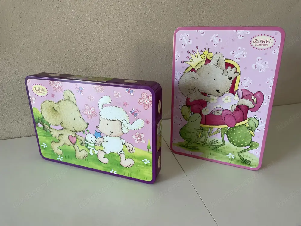 Lillebi Steinbeck Schmidt Puzzle in Alu-Box - 2er Set 