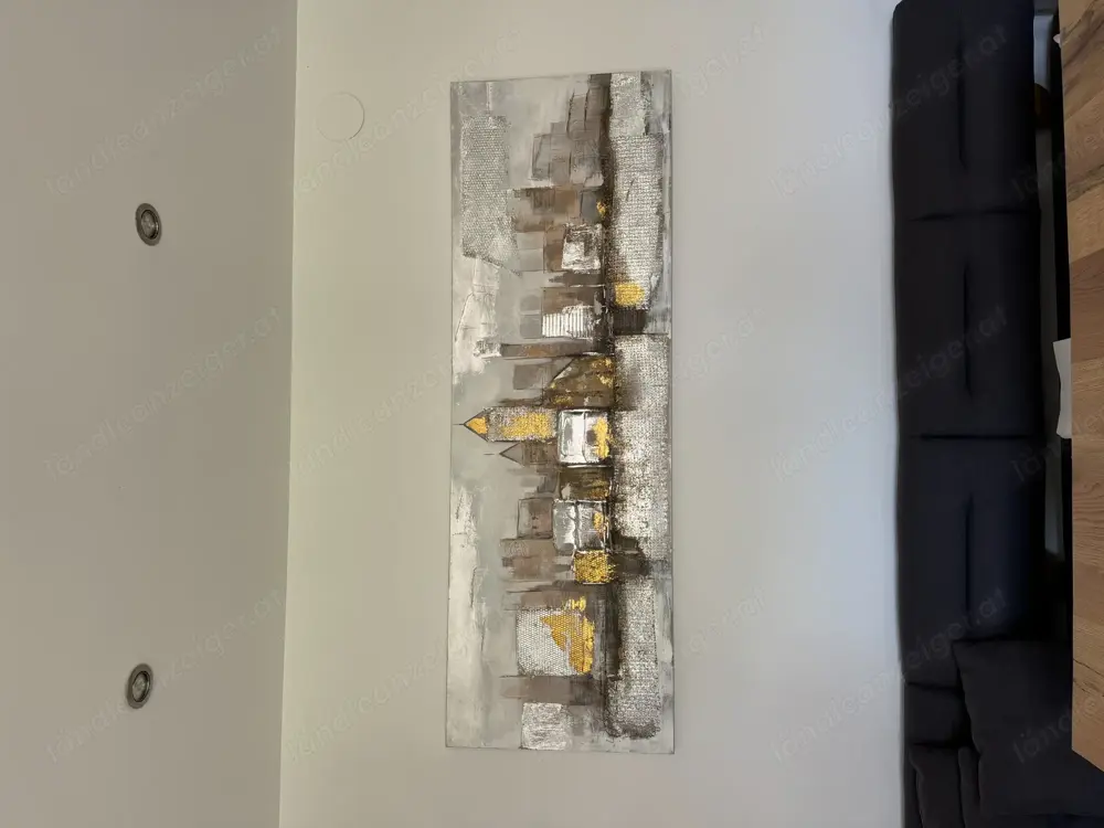 Leinwandbild, Öl, Akryl, mit Struktur, gemalt, Gemälde