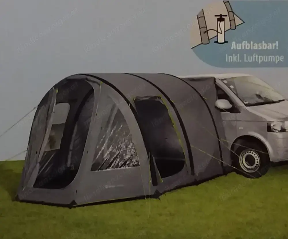 Vorbuszelt, Zelt für Bus