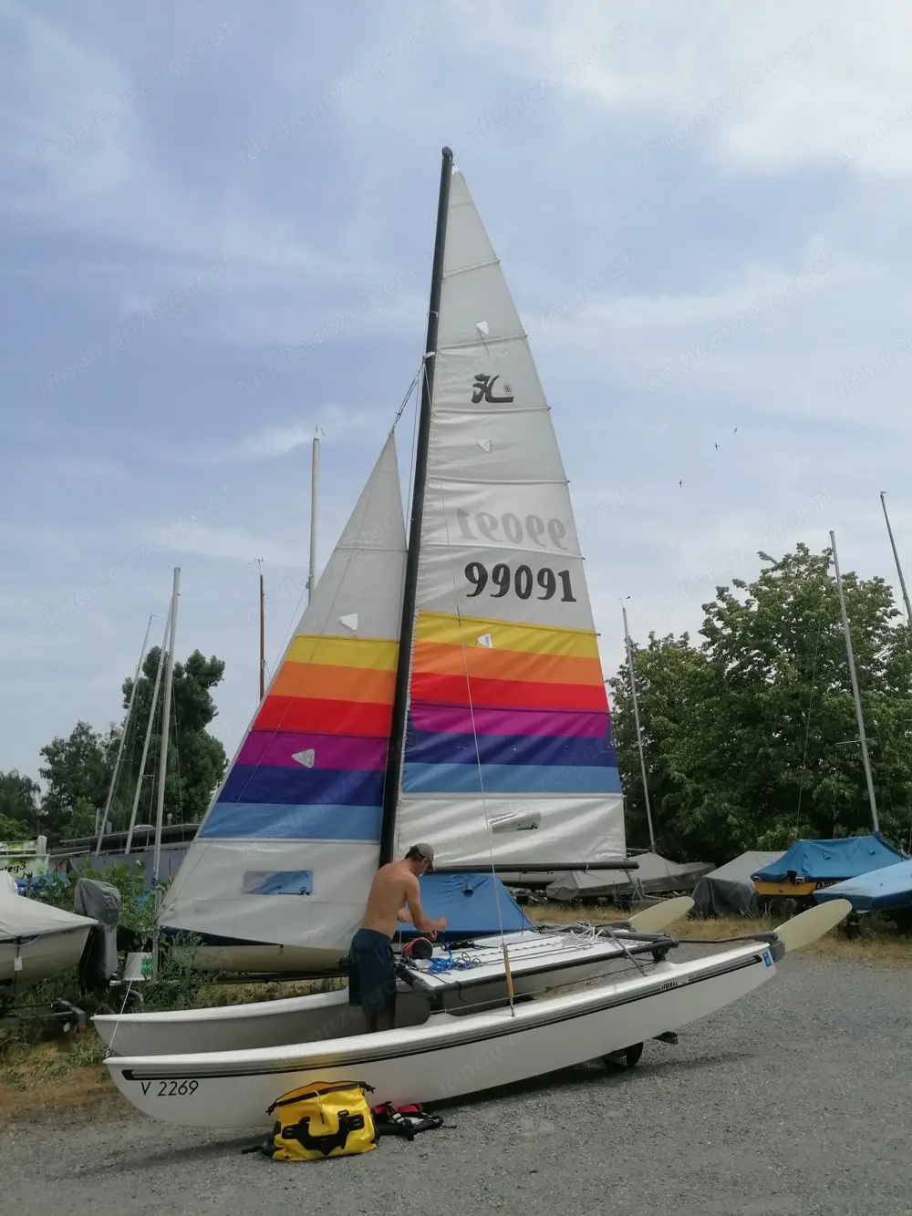 Segelboot Katamaran Hobie Cat 16