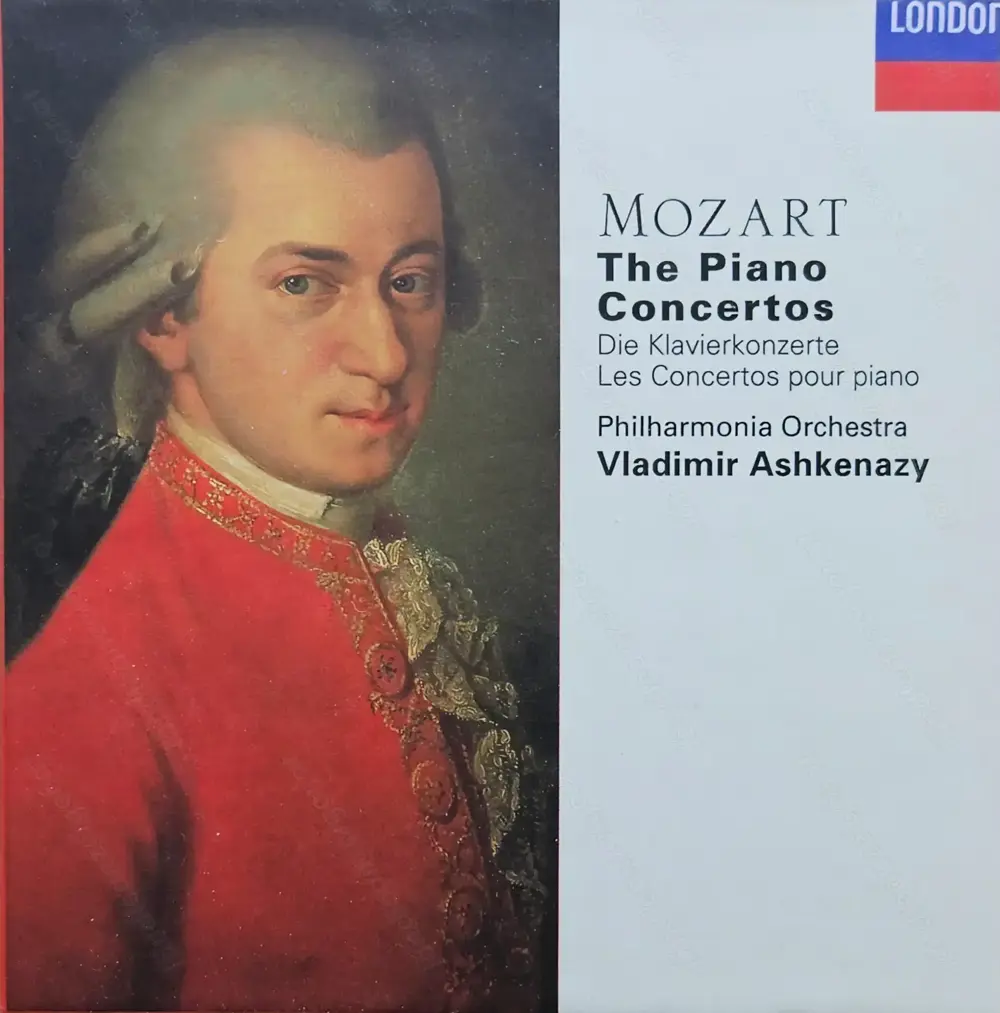 Mozart: Alle Klavierkonzerte - Wladimir Ashkenazy (10 CDs, neu, mit Booklet)
