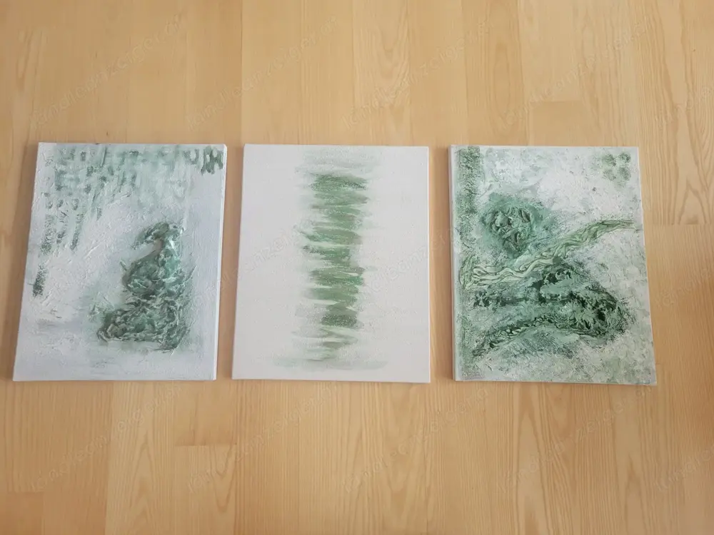 Bilder abstrakt in Acryl 