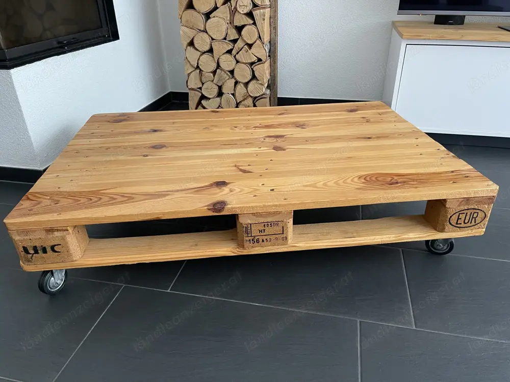 Palettentisch OHNE Rollen