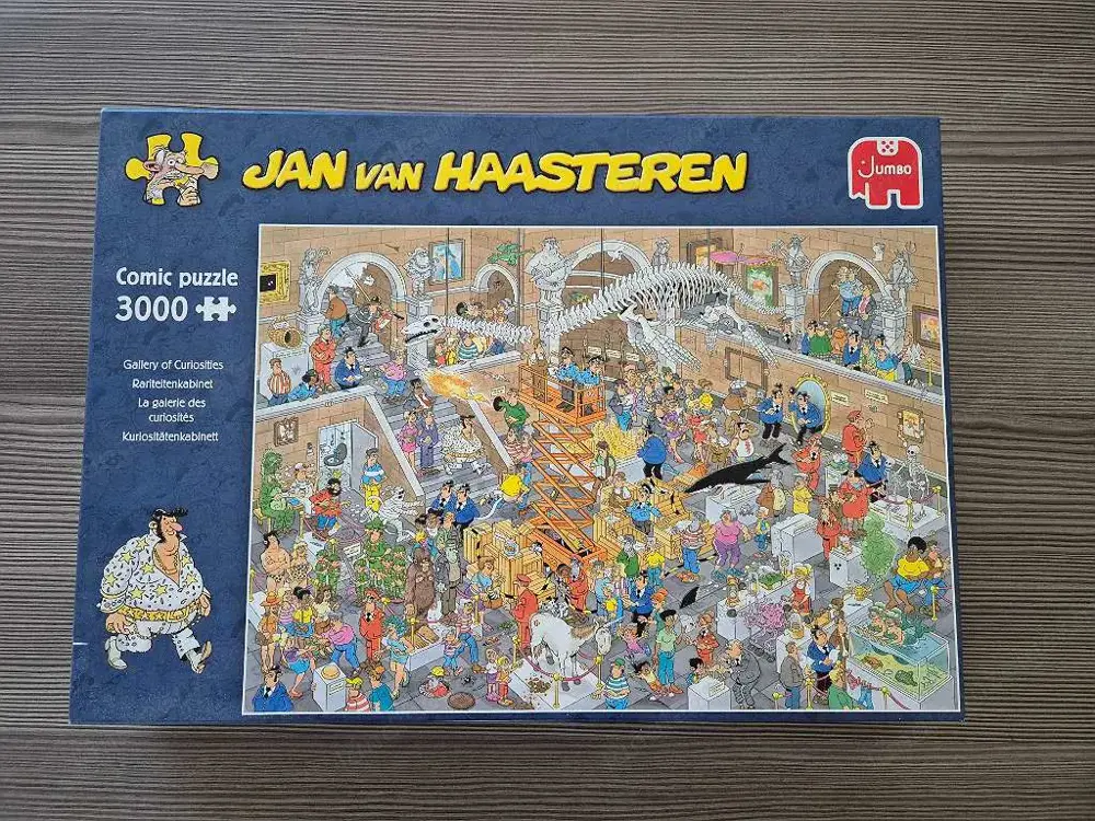 Jan van Haasteren Gallery of Curiosities Puzzle - 3000 Teile