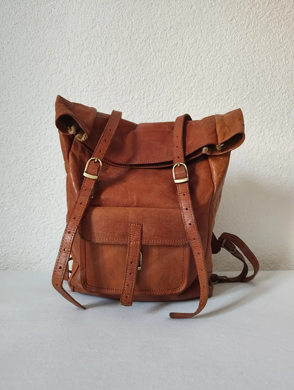 Rucksack aus Leder von Berliner Bags