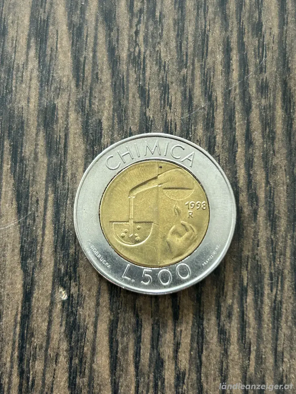 500 Lira Umlaufmünze San Marino 1998-R