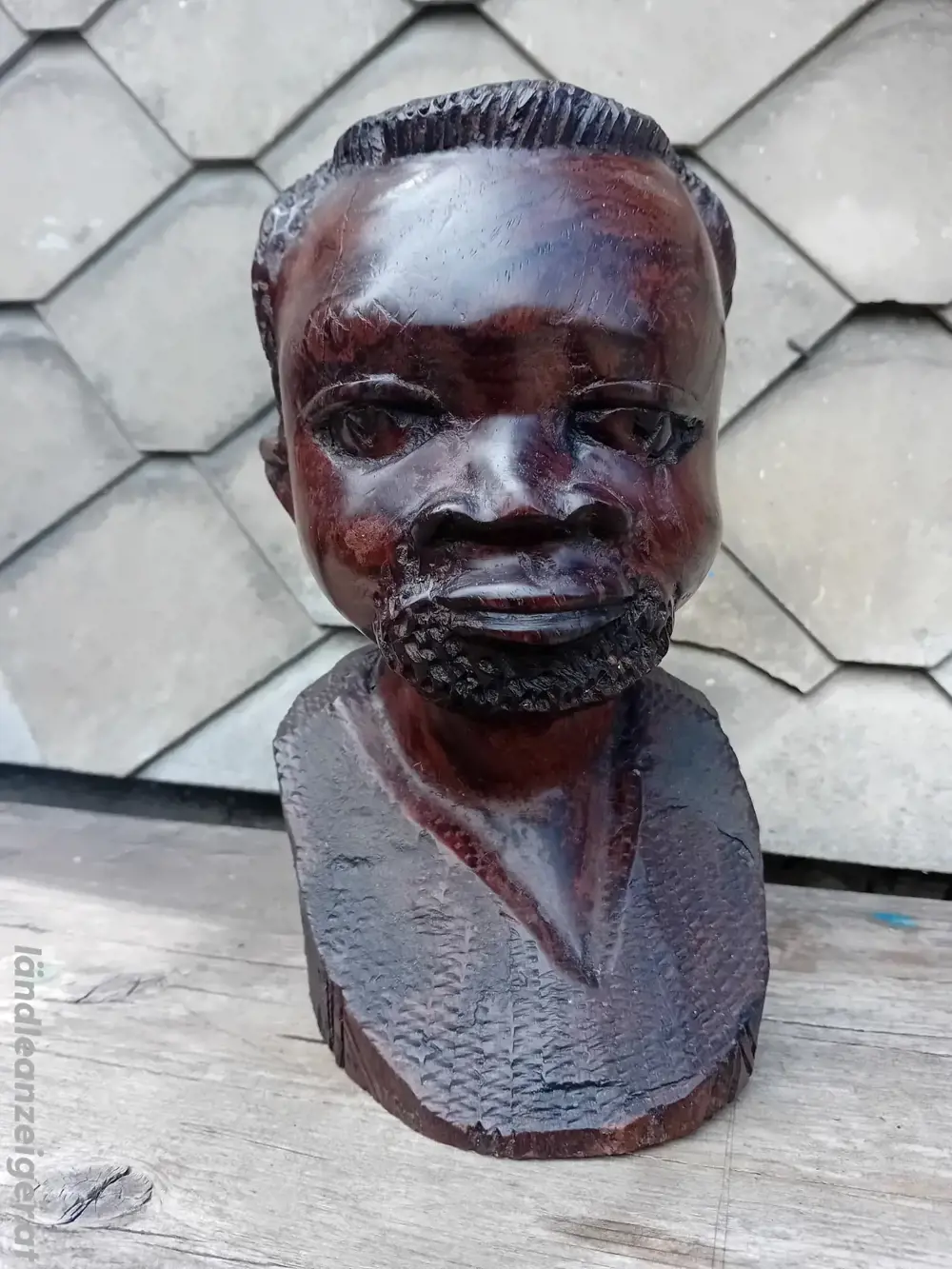 Alte Afrikanische Holzbüste hö22cm 