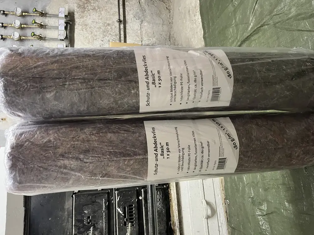 2 Rollen Abdeckfließ 