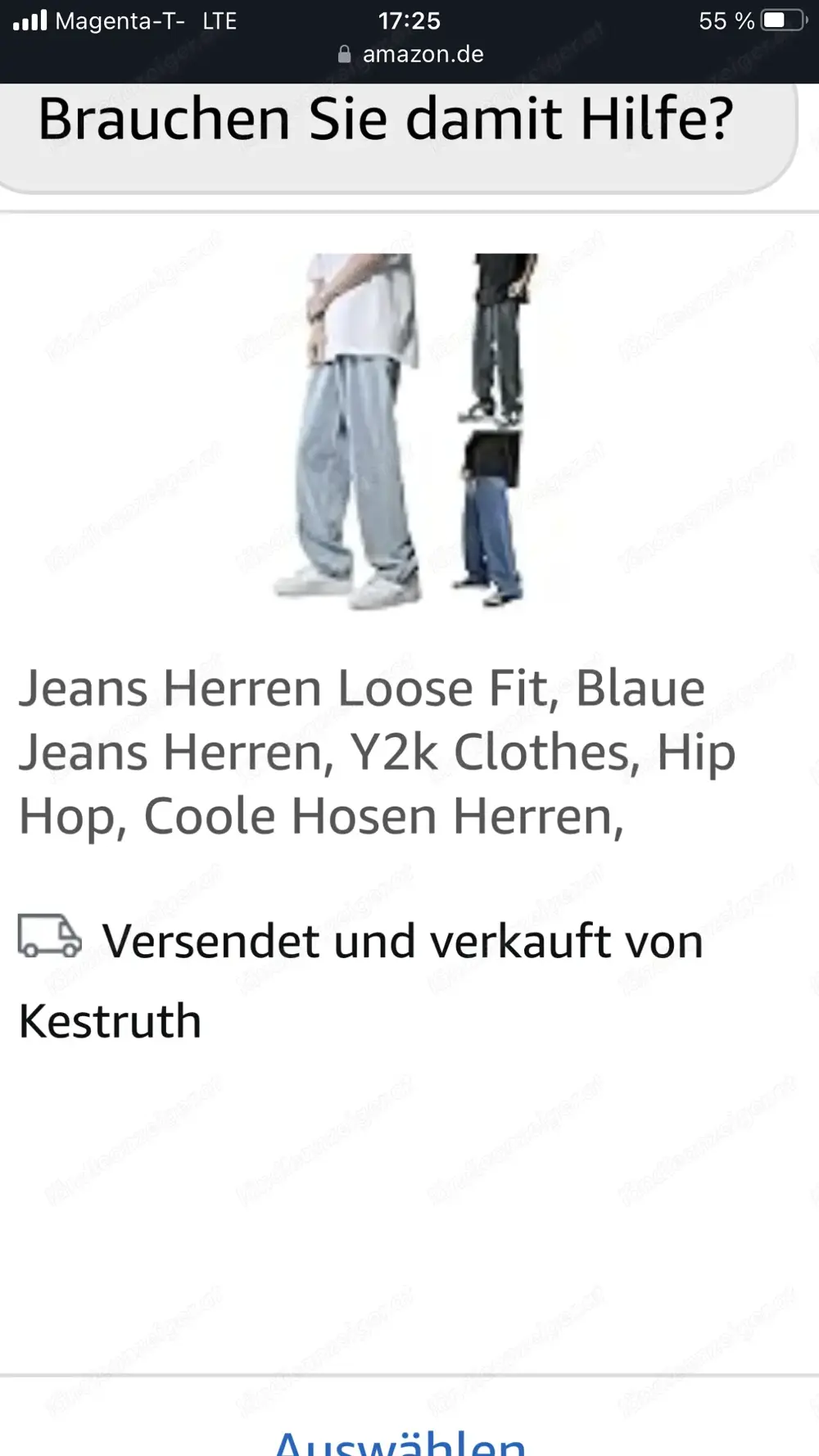 Baggy Jeans zu verkaufen 