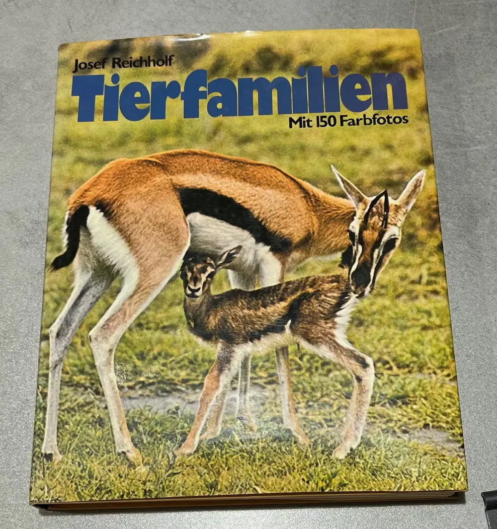 Tierfamilien - Buch mit 150 Farbfotos