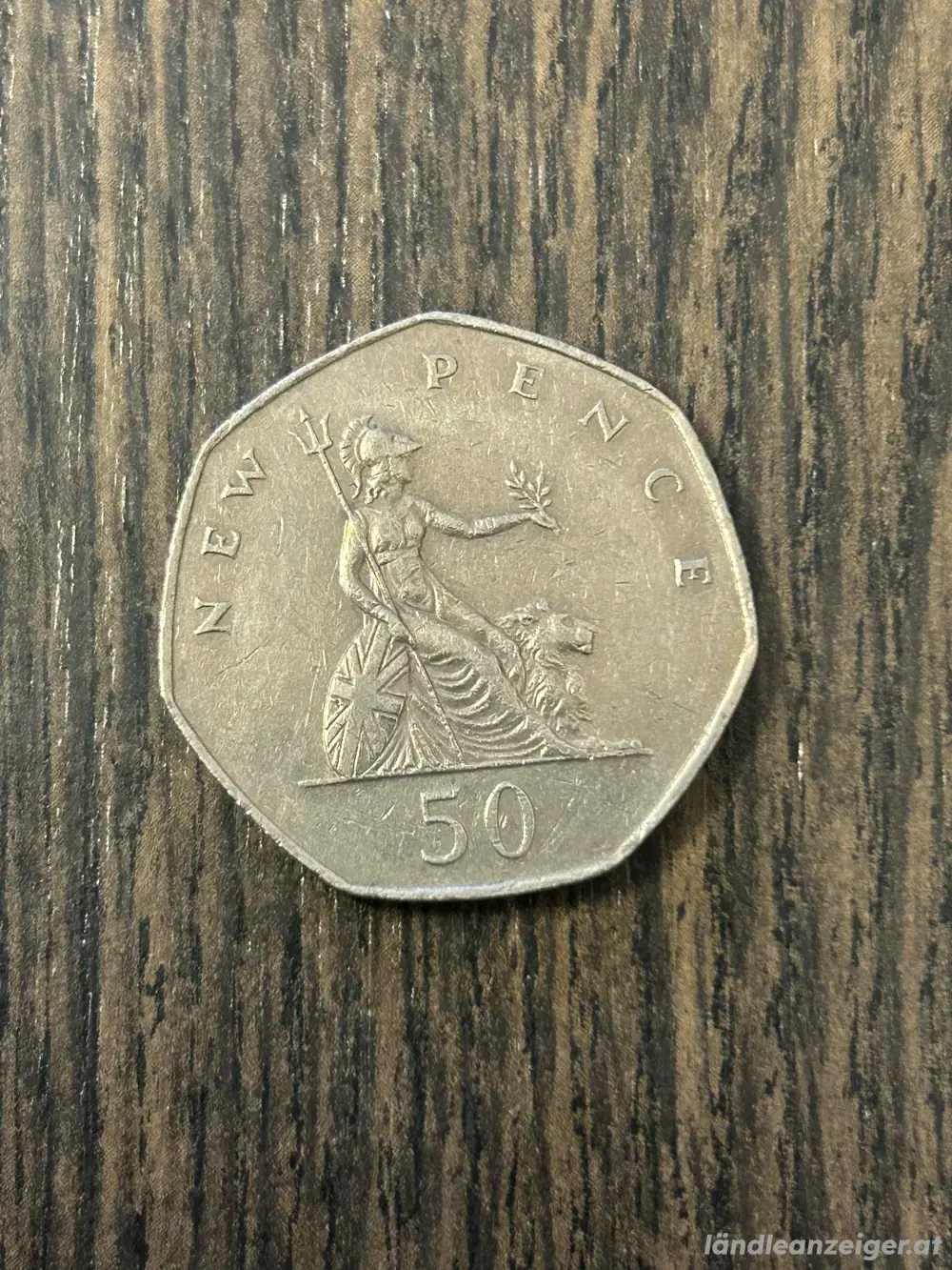 Großbritannien Umlaufmünze 50 New Pence 